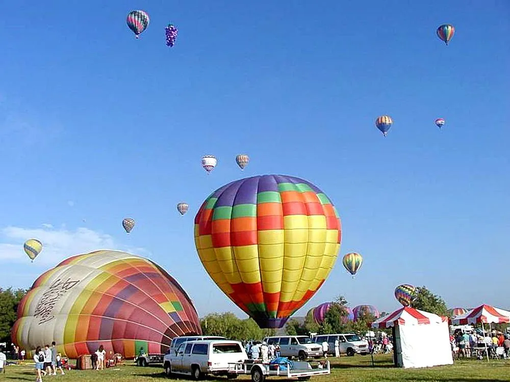 Fiesta balonowa w Warszawie