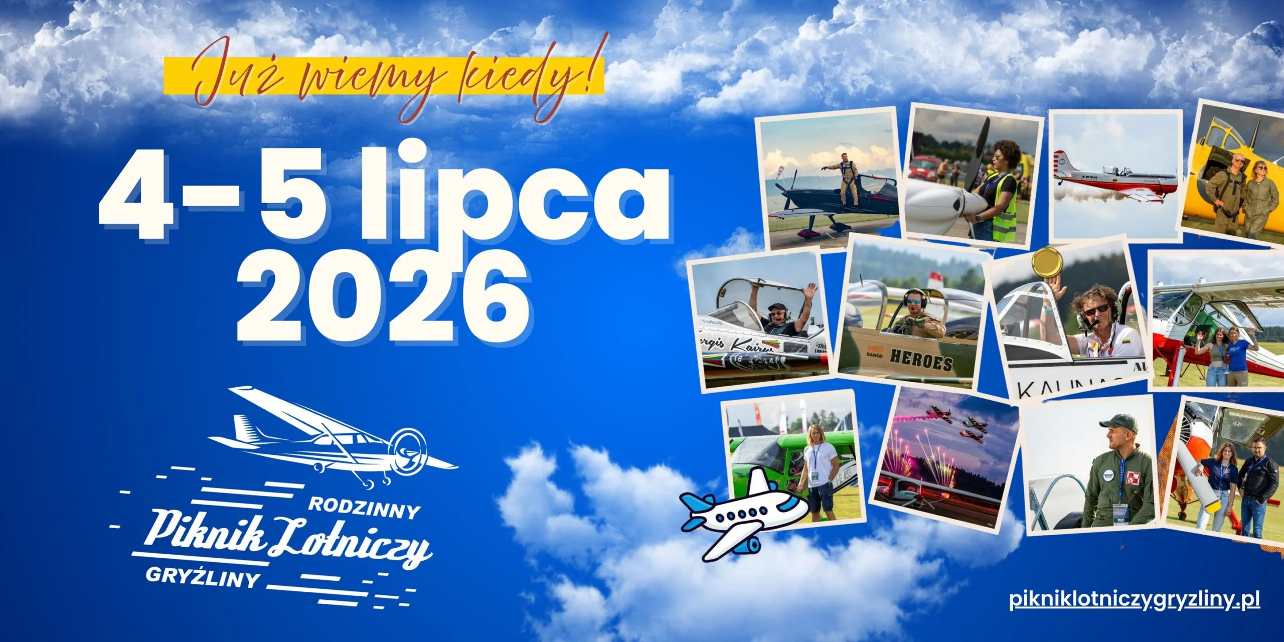 Pokazy lotnicze w Gryźlinach