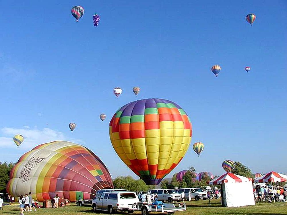 Fiesta balonowa w Warszawie