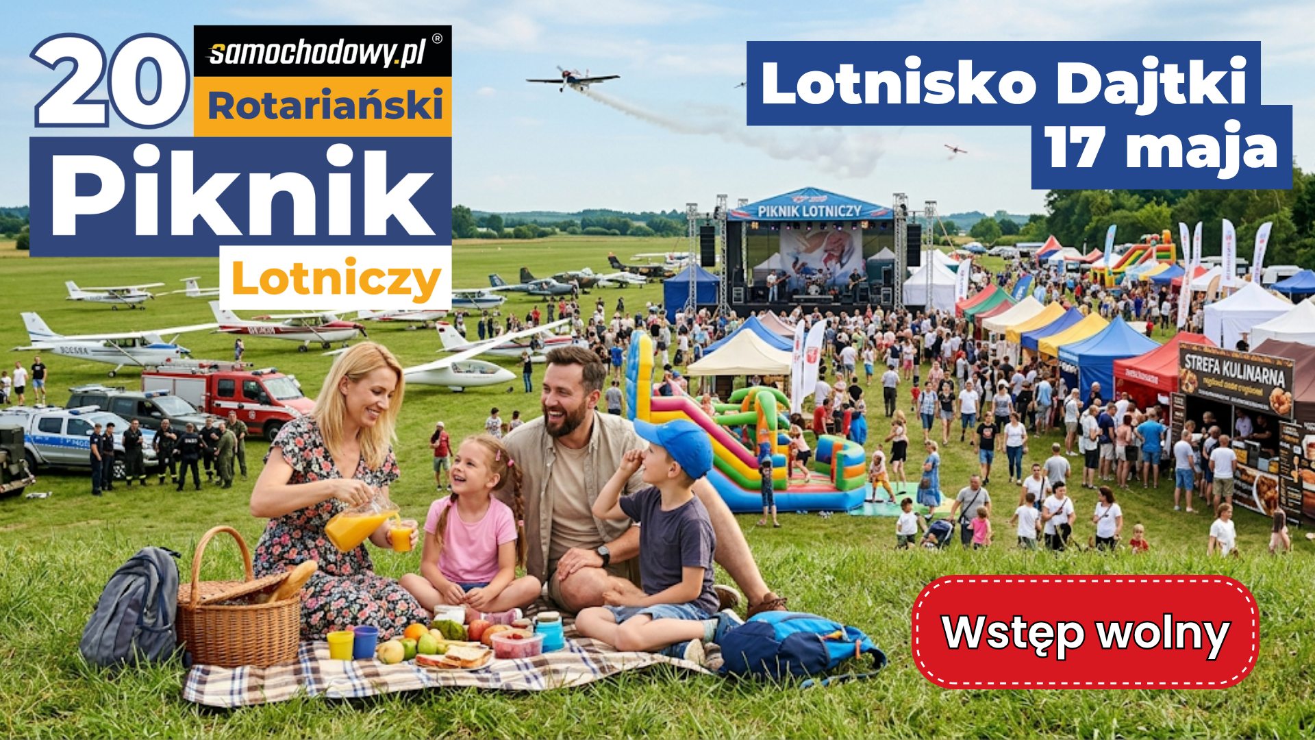 Piknik lotniczy w Olsztynie